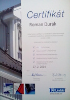 Kliknutím zvětšíte Certifikát